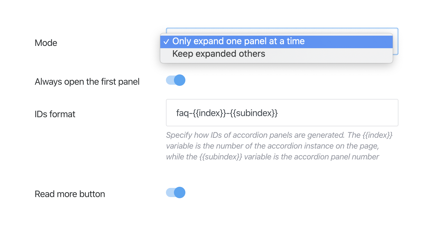 Accordion Scipt Vanilla JS