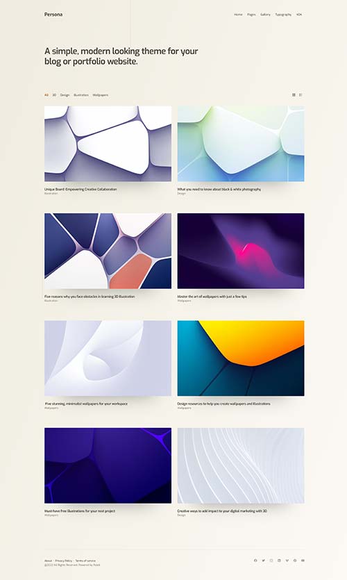 Beige Website Color Scheme