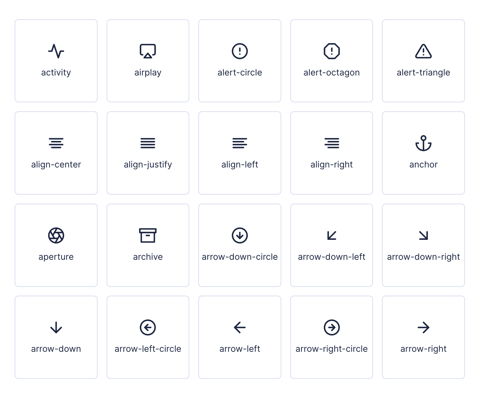Feather Icons Plugin