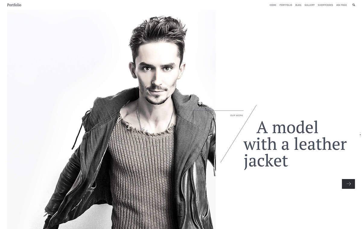Portfolio Publii Theme